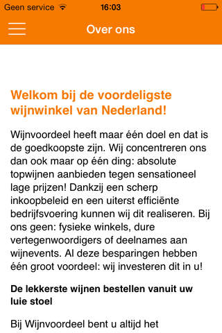 Wijnvoordeel.nl - Wijn App screenshot 2