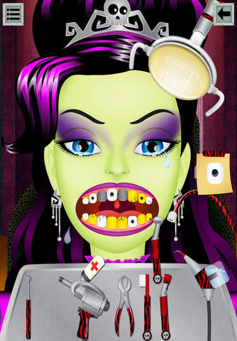 Monster Dentist: dental treatment of scary vampire and gargoyle screenshot 3