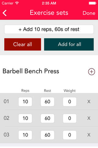 PersonApp - Fitness screenshot 3