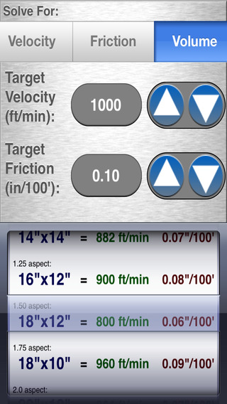 【免費工具App】HVAC Duct Size Calculator-APP點子