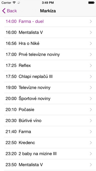 【免費新聞App】TV Program pre Slovensko-APP點子