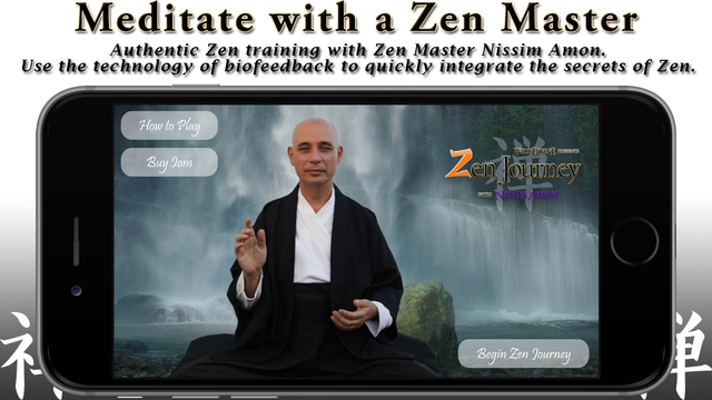 Zen Journey by Wild Divine – Authentic Zen Experience with a real Zen Master. Join Zen Master Nissim