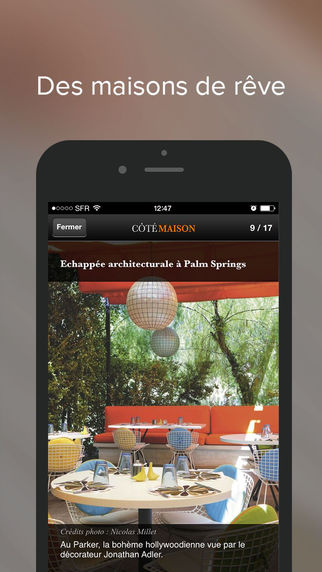 【免費生活App】Côté Maison : déco et design-APP點子