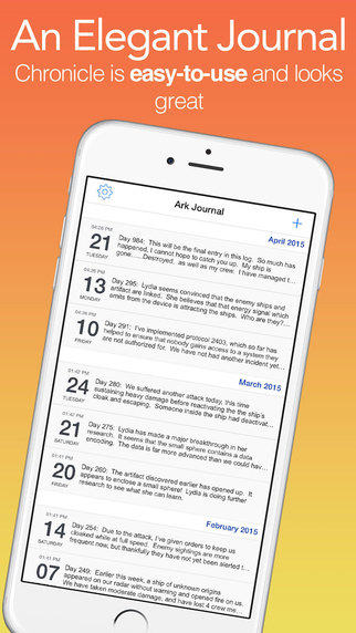 Chronicle Lite - Personal Diary Journal and Record Keeping