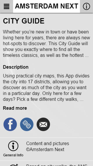 【免費商業App】Amsterdam Next City Guide-APP點子