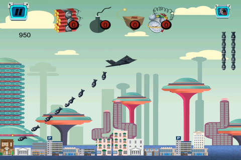 A Super Weapons Strike - Stealth Bomber Blowup Attack FREE screenshot 4