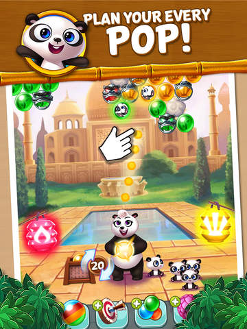 【免費遊戲App】Panda Pop - Bubble Shooter-APP點子