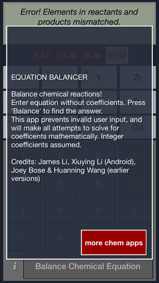 免費下載教育APP|Chemistry Equation Balancing Calculator Free app開箱文|APP開箱王