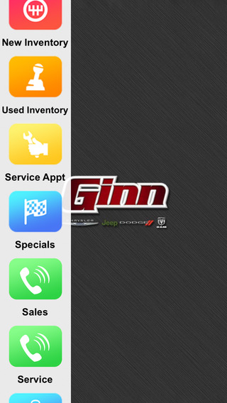 Ginn Chrysler Dealer App