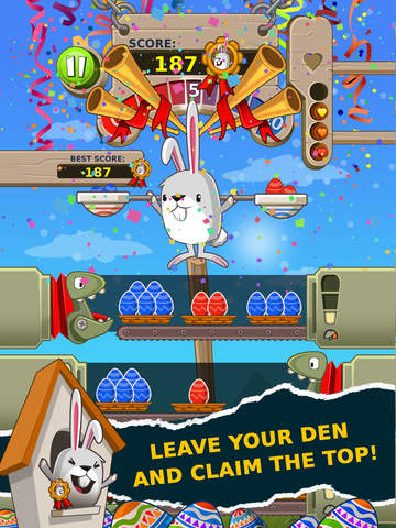 【免費遊戲App】Frantic Rabbit: Easter Edition-APP點子