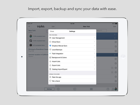 【免費旅遊App】TripList Pro - Create reusable packing lists-APP點子