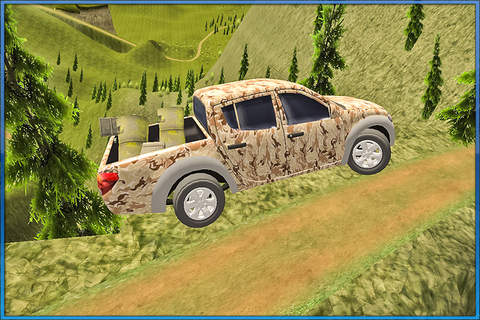 Army Truck Driver Hill Climb screenshot 3