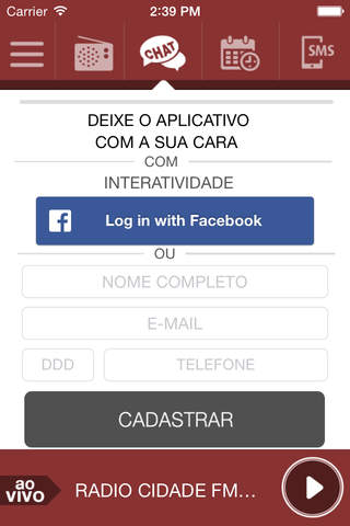 Rádio Cidade FM Medianeira screenshot 3