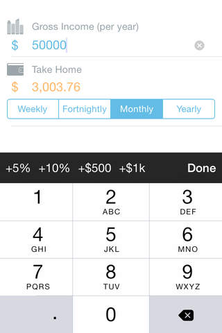 Income Calc NZ screenshot 2