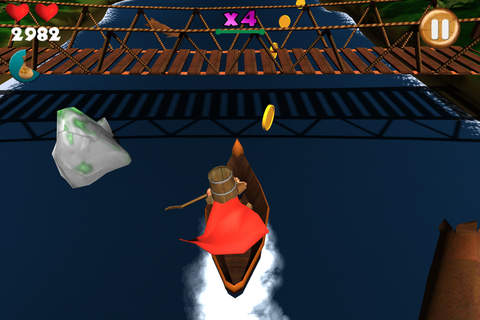 Bucket Knight: River Adventures screenshot 2