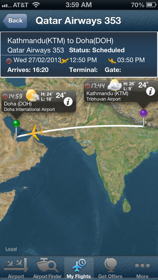 Doha Airport - Flight Tracker DOH Qatar