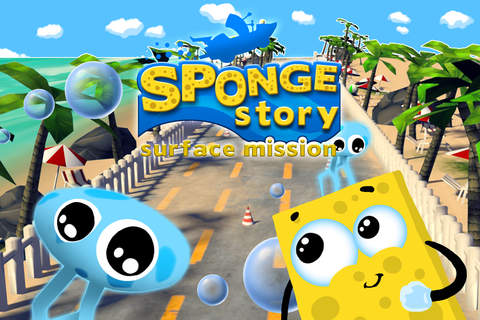 A Sponge Story: Surface Mission Free - Amazing 3D Driving Adventures Out of the Sea screenshot 2