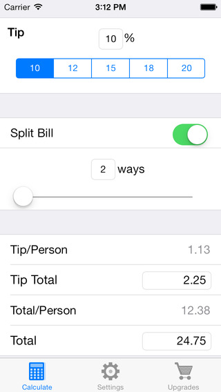 【免費工具App】Tip Utility - Tip Calculator, Check Splitter & Bill Tracker-APP點子