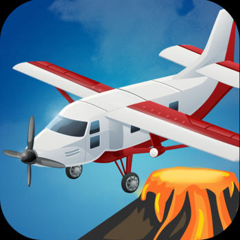 Airplanes VS Volcano 3D PRO LOGO-APP點子