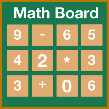 Math Board - Are you smarter then kids LOGO-APP點子