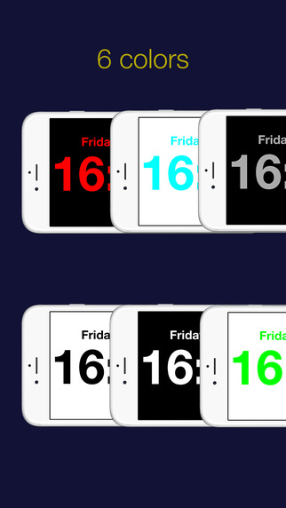 【免費生產應用App】ClockZ - Free Full Screen Clock-APP點子