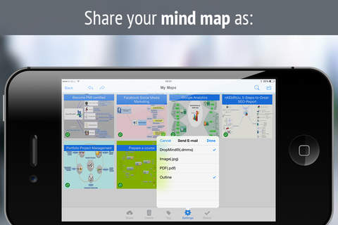 iMindQ (mind mapping) | Brainstorming app screenshot 3