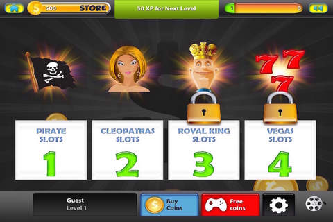 Killer Coin Pirate Empire Las Vegas Slot Machines : King's of Plunder Casino screenshot 2