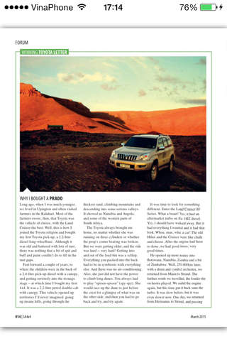 SA4X4 Magazine screenshot 3