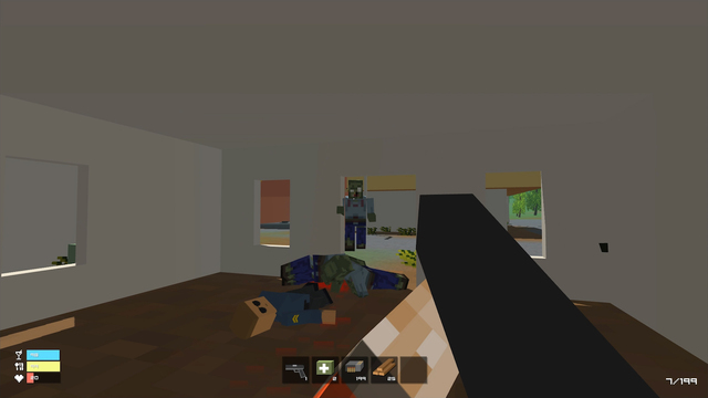 Zombie Pixel Virus - Survival Hunter Shooter Mini Block Game with Multiplayer