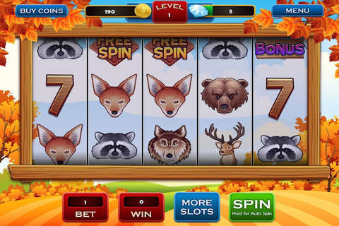 Animal Jackpot Slots! Fun On The Run with Diamonds, Gems and Wins! screenshot 3