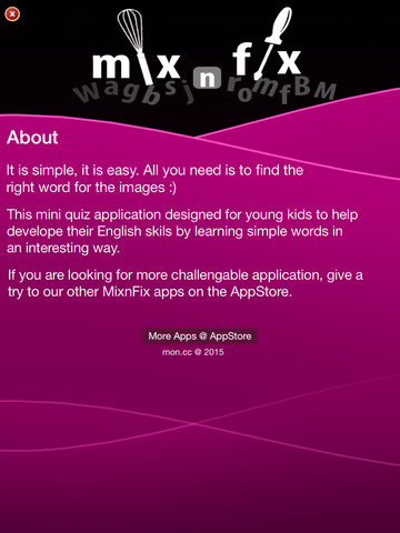 【免費教育App】Mix n Fix - Basic Words-APP點子