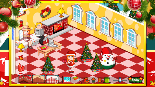 【免費遊戲App】Decorate Cozy Christmas house-APP點子