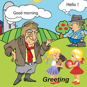 English speaking conversation for kindergarten or kids grade 1st 2nd 3rd 4th 教育 App LOGO-APP開箱王