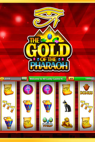 `King Caesars Jackpot Gold 777 Casino Slots - Slot Machine with Blackjack, Solitaire, Bonus Prize Wheel screenshot 3