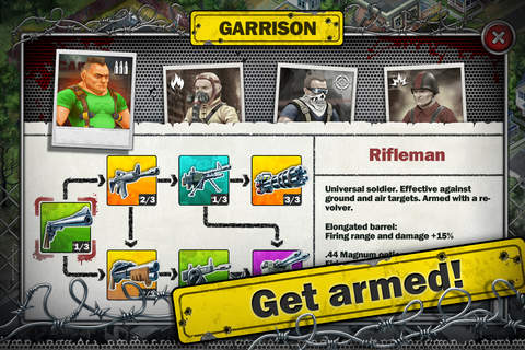Zombies: Line of Defense Free – strategy screenshot 2