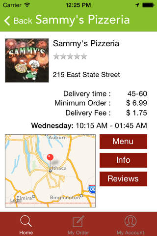 Sammy's Pizzeria screenshot 3