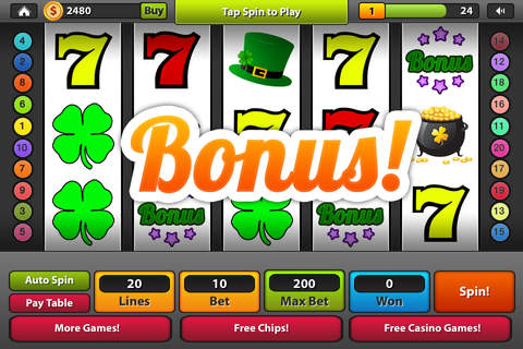 Lucky 7s Slots - Luck of the Irish Casino screenshot 4