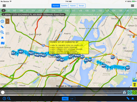 【免費交通運輸App】NJ Transit Instant Bus  - Public Transportation Directions and Trip Planner-APP點子