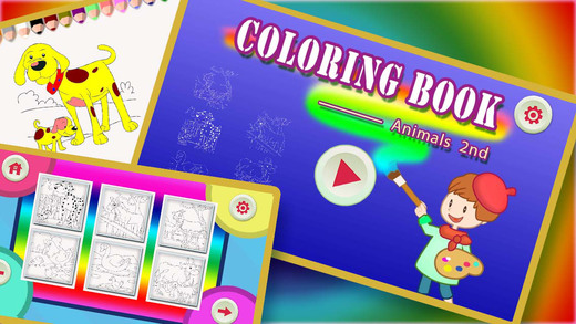 Colouring Book 12 - Make the Animals Colourful 2nd