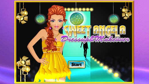 【免費遊戲App】Sweet angela dressup & makeover ^0^-APP點子