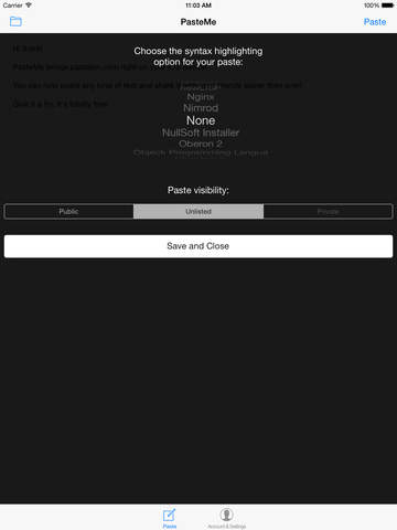 【免費工具App】PasteMe - The best Pastebin client so far-APP點子