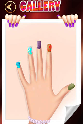Nail Art Design Salon Game For Girls screenshot 4