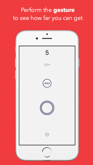 Gestures - Tap Hold and Swipe to Win
