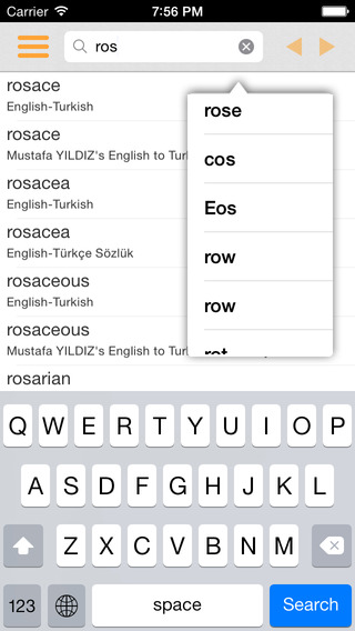 English Turkish Dictionary - Simple and Effective