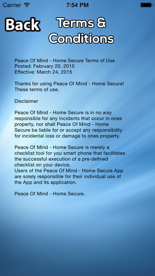 Home Secure - Peace Of Mind