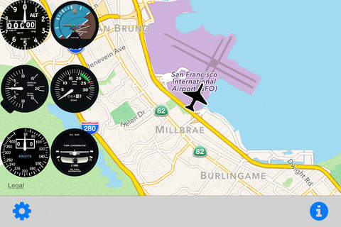 FlightGear Map screenshot 3