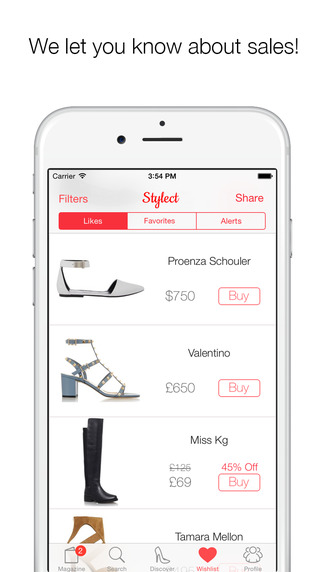 【免費生活App】Stylect - Find your Perfect Shoes!-APP點子