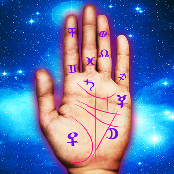 Palm Reader Guide: your personality and fate in palmistry LOGO-APP點子