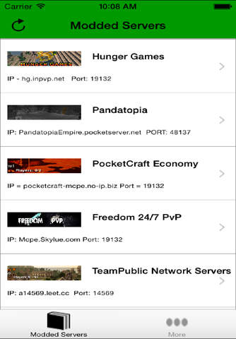 Modded Servers for Minecraft Pocket Edition screenshot 3