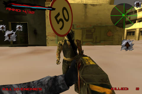 Mad Zombie Fall Down screenshot 3